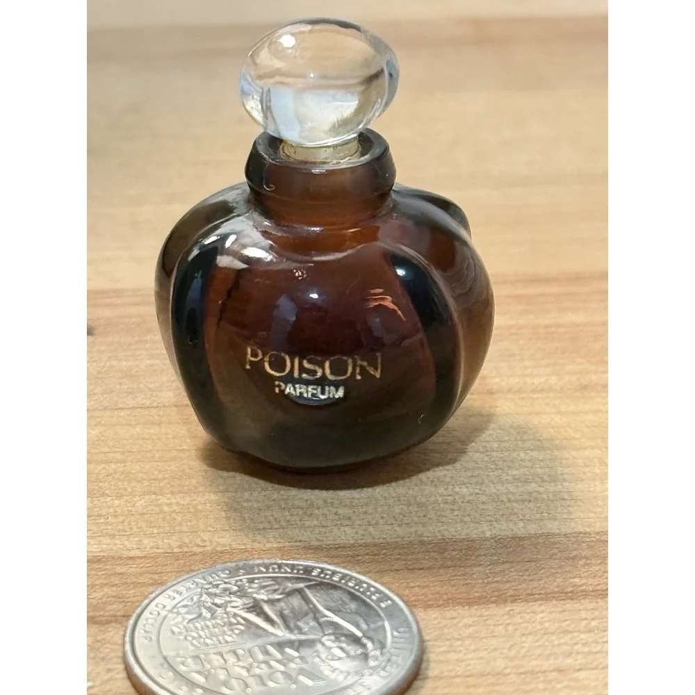 Vintage Christian Dior Poison 1oz Collectors Bottle - Empty Discontinued 80s